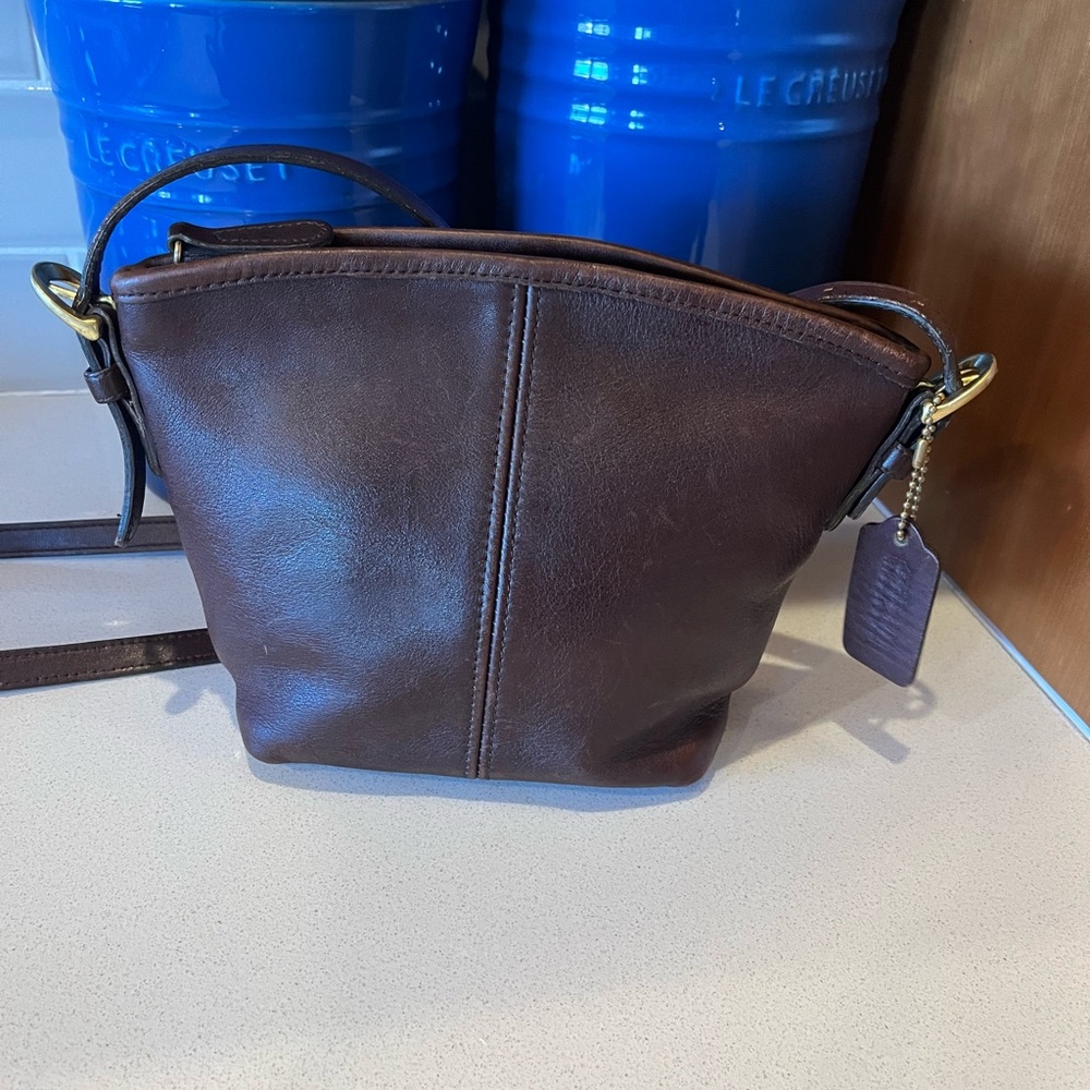 Vintage Coach SoHo Mini Bucket Style No 4107 Mahogany